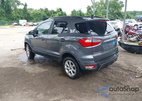 2019 Ford Ecosport Se from USA, damaged, VIN MAJ6S3GL4KC301223